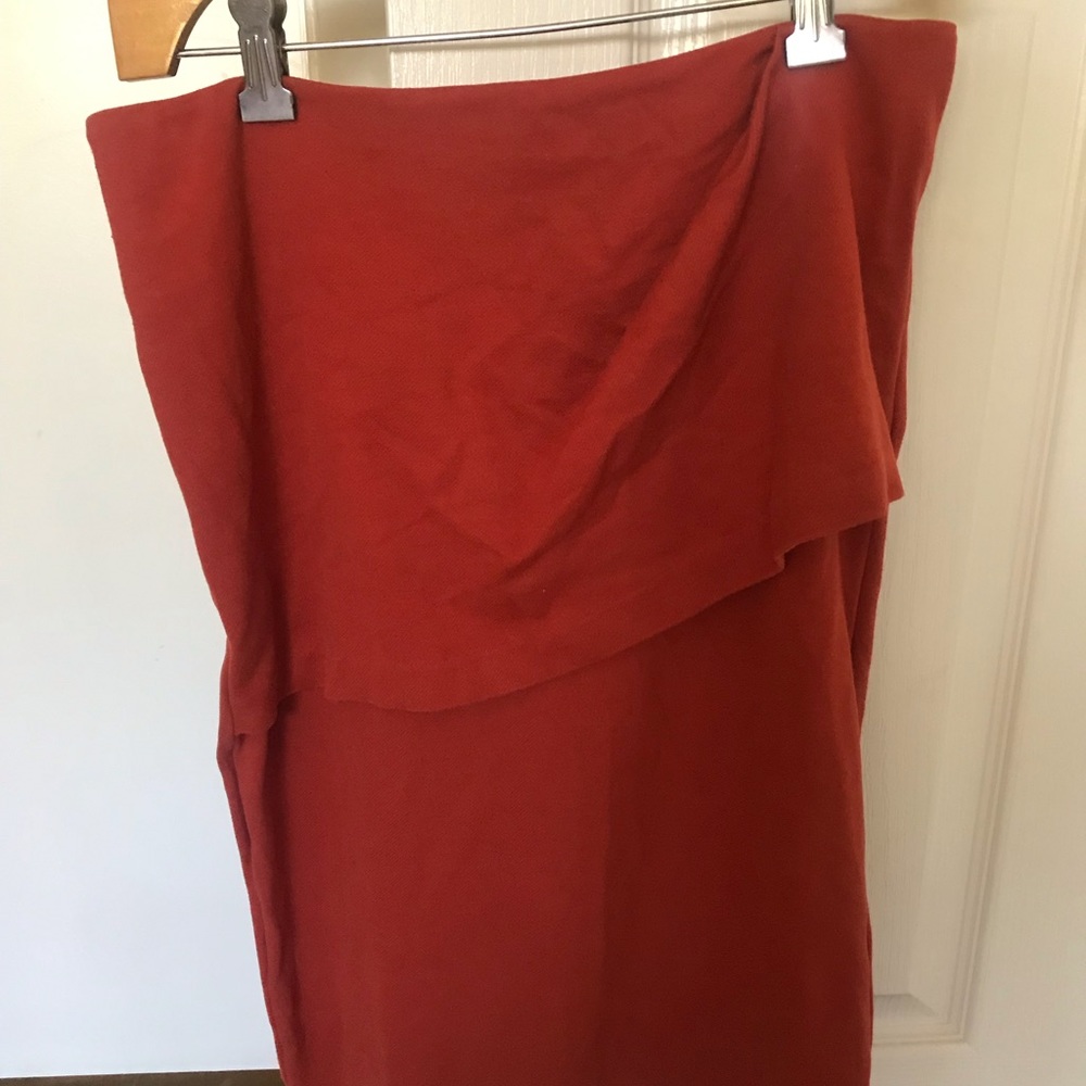 CAbi Size 4 Asymmetrical Pencil skirt